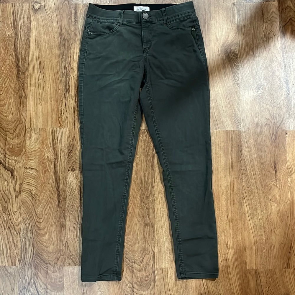 Rewind Dark Green Jeggings